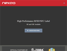 Tablet Screenshot of nexqo.com